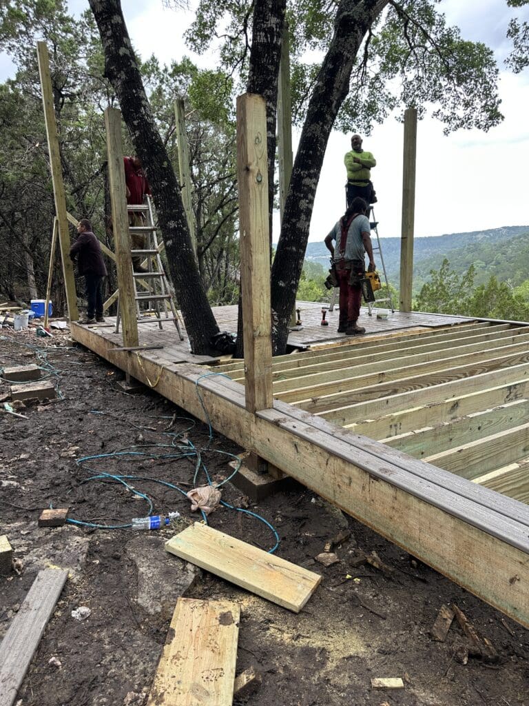 Hill Country Texas deck contractor